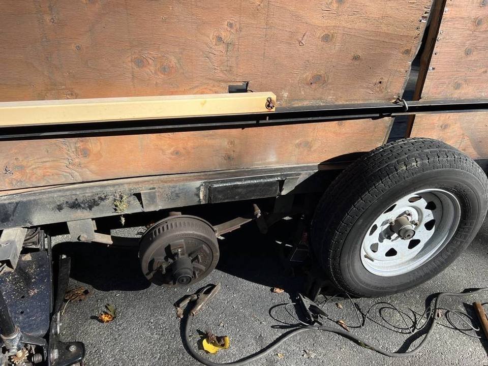 Trailer frame welding repair in Townsend, DE